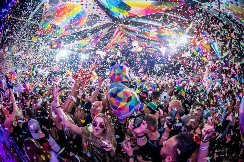 Image of an Elrow party